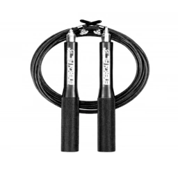 Cuerda para saltar Randers aluminio 3M negra NNET