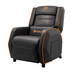 Sillon Gamer Cougar Ranger S Orange reclinable ergonomico