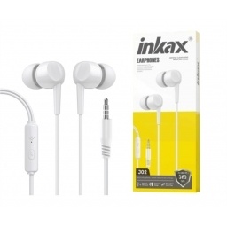 Auriculares Inkax Intra 3.5mm blanco NNET