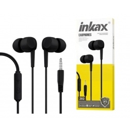 Auriculares Inkax Intra 3.5mm negro NNET