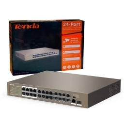 Switch Tenda PoE 24 puertos 250W NNET
