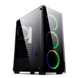 GABINETE PERSEO 1099B RGB BK NNET
