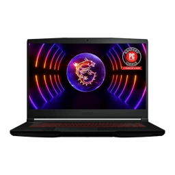 Notebook Gamer MSI GF63 Thin Core i7 16GB 512GB 15.6 FHD RTX4060 6GB Win11