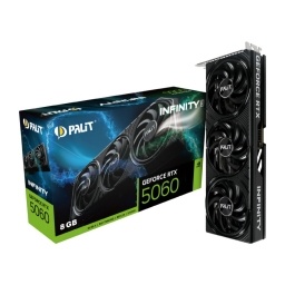 Tarjeta Palit Geforce RTX 5060 Infinity 3 8gb DDR7 NNET