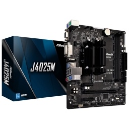 MB ASROCK J4025 DDR4 HDMI DVI VGA NNET