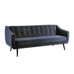 Sofa Cama Durham Velvet Azul NNET