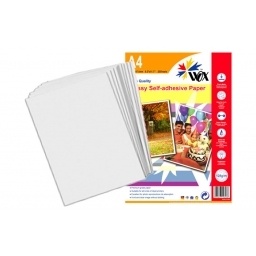 Papel wox glossy fotogrfico a4 - autoadhesivo 128grs. X 20 uds. NNET