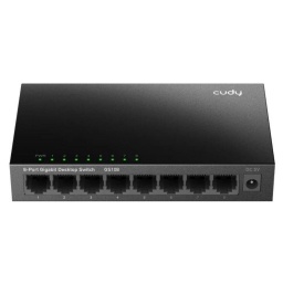 SWITCH CUDY 8 PUERTOS GIGABIT METALIC NNET