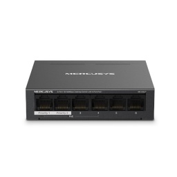 SWITCH MERCUSYS 6 PUERTOS 10100 4 PO NNET