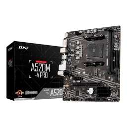 MSI TARJETA MADRE A520M-A PRO NNET