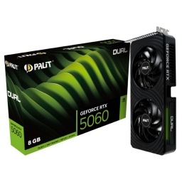 Tarjeta Palit GeForce RTX5060 Dual 8GB GDDR7 NNET