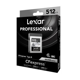 Memoria CFexpress Lexar Pro 512GB Tipo B Silver Series NNET