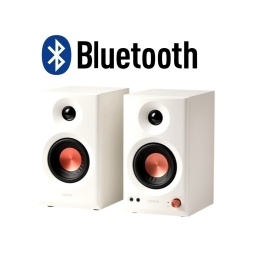 Parlantes Edifier MR3 Estudio 36W Bluetooth Blancos