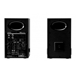 Parlantes amplificadores Edifier MR5 de estudio negros bluetooth NNET