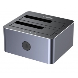 Dock Unitek Doble Baha SATA III para Discos Duros