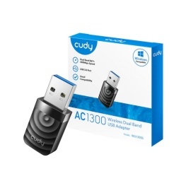 Adaptador Cudy Wifi 5 AC1300 Doble Banda NNET
