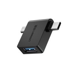 Adaptador Ugreen USB 3.0 a MicroUsb / Tipo C NNET