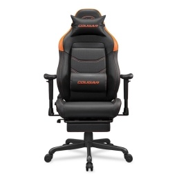 Silla Gamer Cougar Explore Neo Naranja respaldo reclinable soporte lumbar