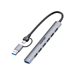 Hub Unitech 7 en 1 USB-C