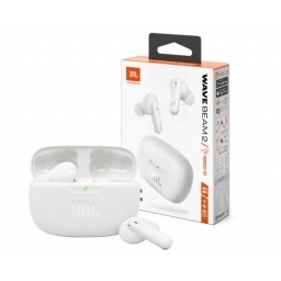 Auriculares Inal�mbricos JBL Wave Beam 2 Blanco Bluetooth