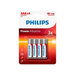 Pilas Philips AAA Alcalinas Pack 48 Unidades