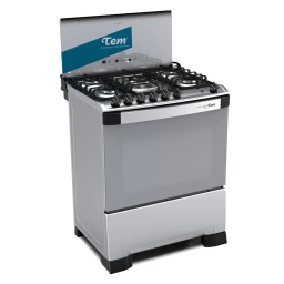 Cocina a Gas TEM Celebracin Plus 5H con Triple y Doble Llama