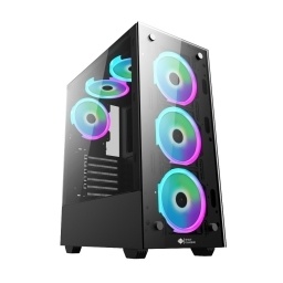 Gabinete Gamer Shot Gaming Pro Series SHOT-SUP-8012-4C | Cristal Templado