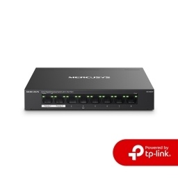 Switch MERCUSYS MS108GP | 8 Puertos Gigabit (7 Puertos PoE+ afat)