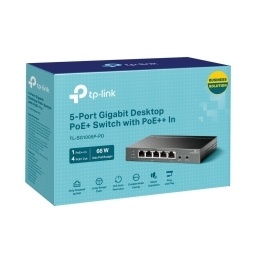 Switch TP-Link TL-SG1005P-PD 5 Puertos Gigabit PoE++ / PoE+