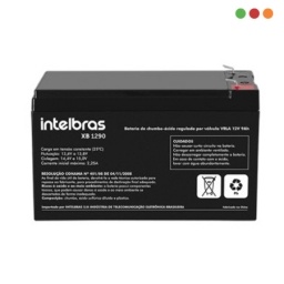 Batería de 12V 9 Amp - F2 - XB 1290 - INTELBRAS