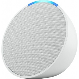 Parlante inteligente Amazon Echo Pop blanco