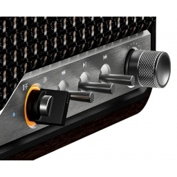 Parlante Edifier S300 negro nogal bluetooth