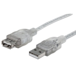 Cable USB Manhattan USB 2.0 4,5m