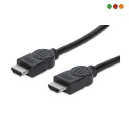 Cable HDMI macho/macho  3,0 mts 4K Blindado | Manhattan