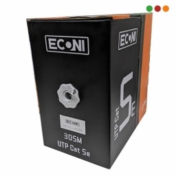 CABLE UTP | CAT5E | EXTERIOR | 305M | NEGRO | CCA | INNOVA | 14105E