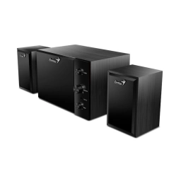 Parlantes Genius SW-2.1 350 15W Subwoofer Madera
