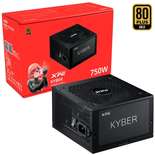 FUENTE XPG 750W 80P GOLD KYBER NNET