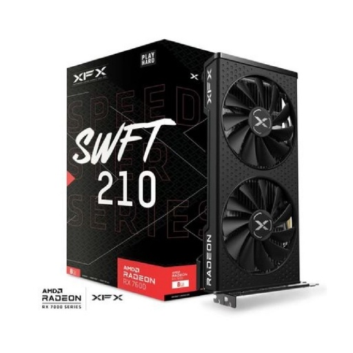 Tarjeta Xfx Radeon RX7600 Speedster S 8gb GDDR6 NNET
