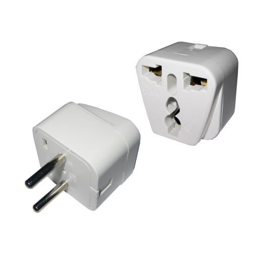 Adaptador de ficha universal a 2 en linea NNET