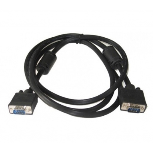 Cable VGA 5m negro con filtros NNET