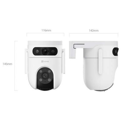 Camara Wifi Ezviz H9c Dual 5K 5+5MP con movimiento NNET