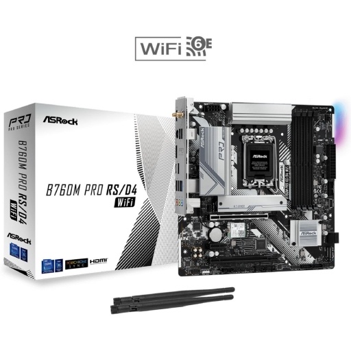 MB ASROCK B760M PRO RS DDR4 WIFI NNET