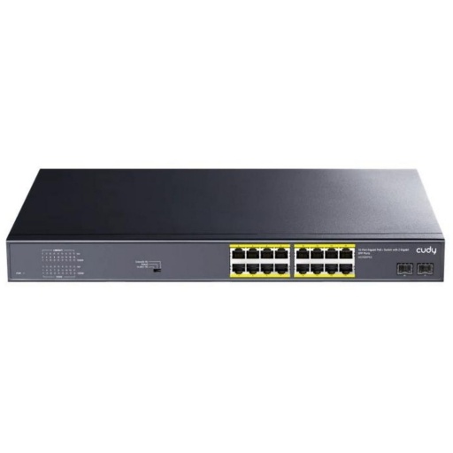 Switch Cudy 16 Puertos POE Gigabit + 2 Sfp NNET