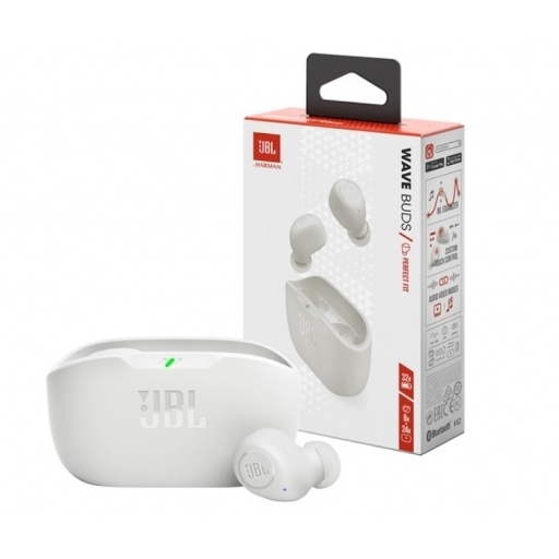 Auricular JBL Wave Buds 2 blanco bluetooth NNET