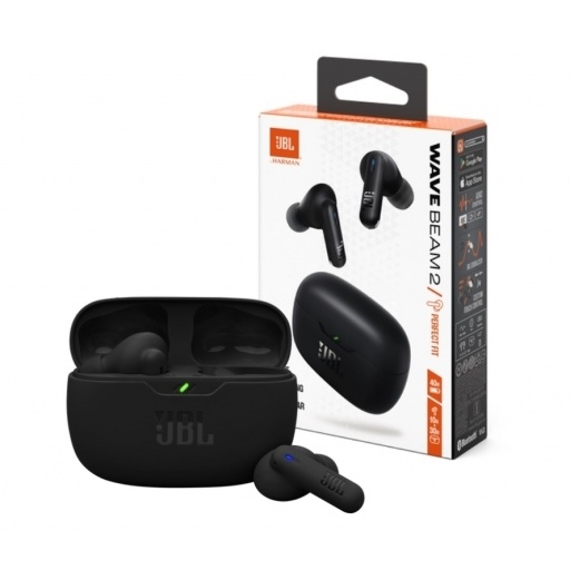 Auricular JBL Wave Beam 2 negro bluetooth  NNET
