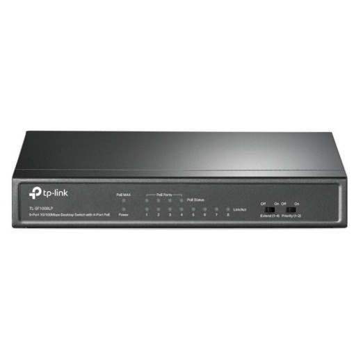 Switch Tp-link Sf1008lp 8 Puertos 10/100 4 Poe NNET