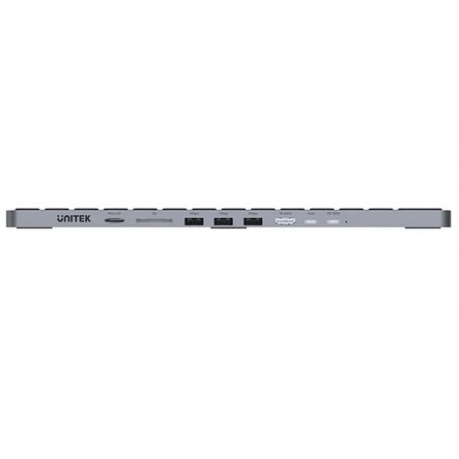 TECLADO HUB USB-C UNITEK 9EN1 NNET