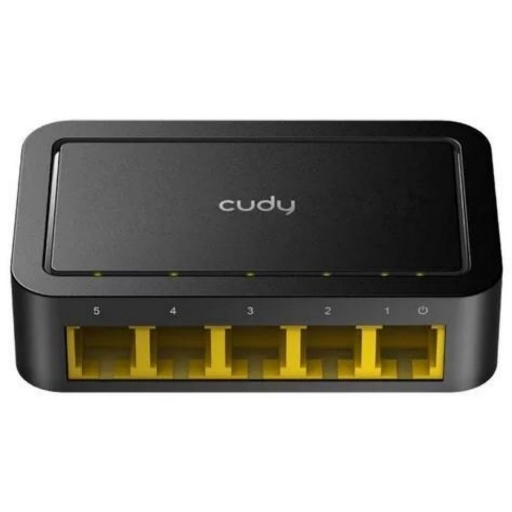 SWITCH CUDY 5 PUERTOS 10/100 MBPS NNET