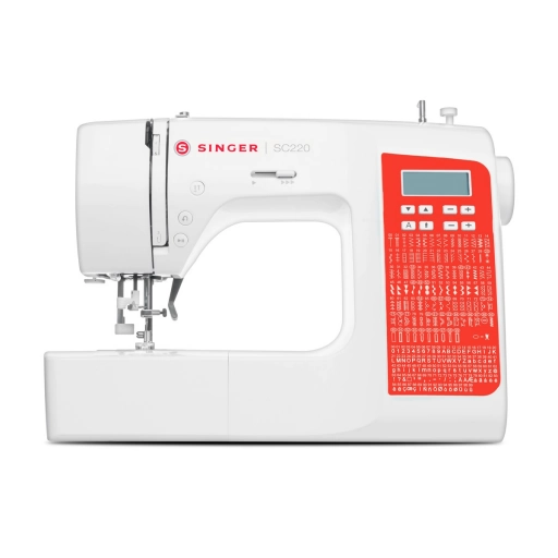 Mquina de Coser Singer SC-220 RD 200 Puntadas 402 Aplicaciones