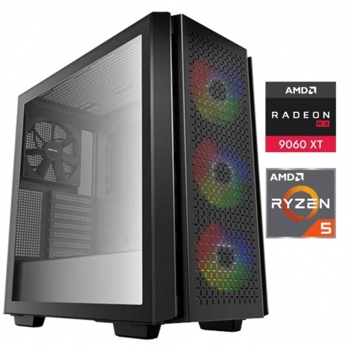 Equipo Gamer Ryzen 5 7600X, 32GB, 1TB NVMe, RX9060XT 8GB NNET